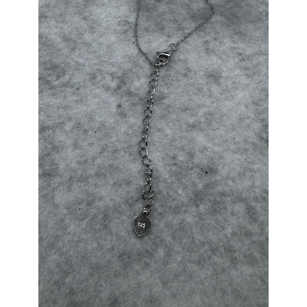 Sterling Silver Rainbow Starfish Necklace 18” - Picture 6 of 6